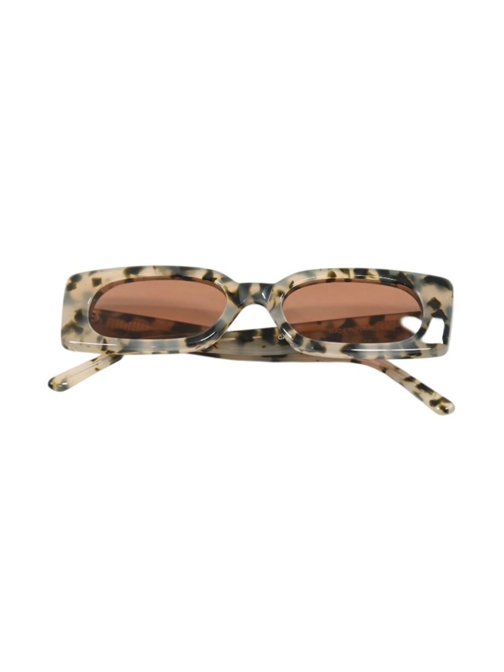 Lu Goldie Salome Sunglasses in Choc Tort & Brown